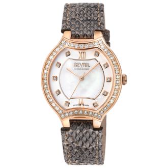 Gevril Group Lugano Diamond Womens Watch