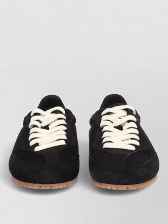 Axel Arigato suede sneakers with rubber sole and laces