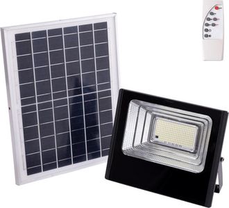 GreenIce Greenice - Proyector Led Solar 100w 4000k Panel: 6v/12w Bater&iacute;a: 3,2v/8000mah Control Remoto [ho-solarfl-100w-01-w]