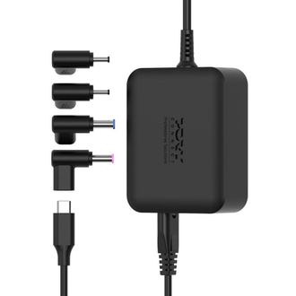 Port Designs Cargador De Red Gan2 100 W Port Designs Usb-c Power Delivery Negro Acer Toshiba Negro