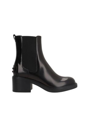 Tod's Black Leather Boots