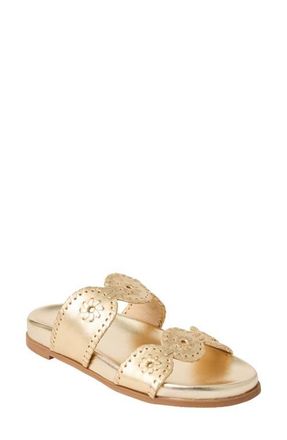 Jack Rogers Lauren Sport Sandal in Platinum at Nordstrom, Size 7.5