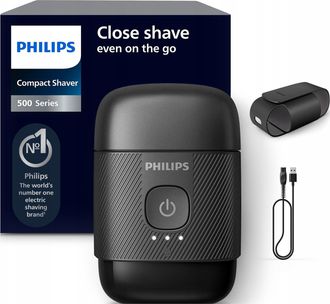 Philips Afeitadora Philips Serie 500 S591/05 Para Uso En Seco Y H&uacute;medo, 1 Unidad