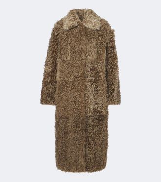 Arma Cappotto Cristina in shearling reversibile