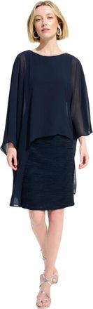 Joseph Ribkoff Kleedjes Blue - Dames - Feestkleedjes - Blauw - 4XL - Kleedjes