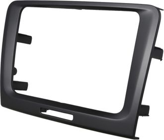 OEM Marco Negro Para Panel De Radio De Coche Dvd 2-din Para Skoda Superb (2009-2014), Con Unas Dimensiones De 220 X 130 X 210 Mm