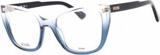 Moschino Ladies Blue Cat Eye Eyeglass Frames MOS603