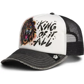 Goorin Brothers King Disruption Trucker Hat in Oil at Nordstrom