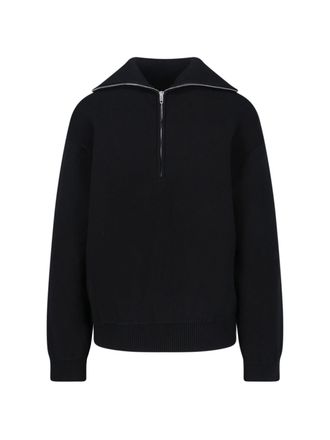 Balenciaga Womens Sweaters Black Cotton