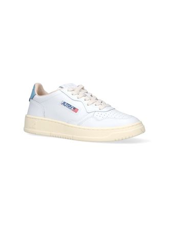 Autry Leather Low-Top Sneaker - White