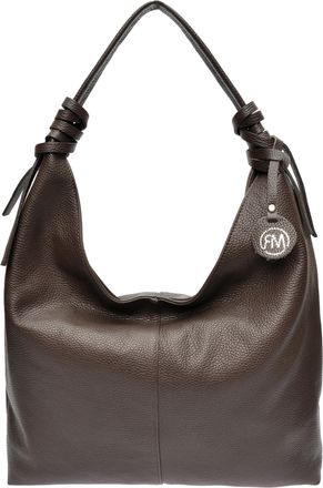 Roberta M Bordeaux Leren Tas