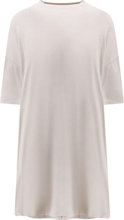 Balenciaga Cotton Jersey Semi Fitted Short Dress-Donna