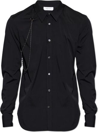 Alexander McQueen Hombre, Camisas, Negro, Talla: M