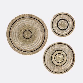 La Redoute Interieurs Set van 3 wanddecoraties, Jutlo