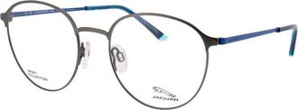 Jaguar Mens Grey Square Eyeglass Frames Jg33623
