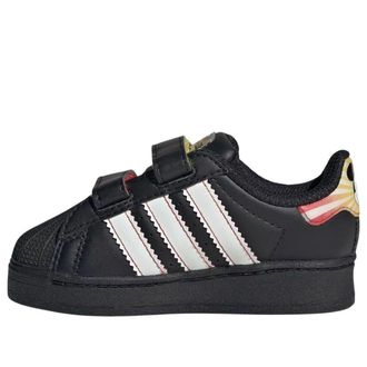 adidas (TD) adidas Disney Superstar LED Light Black White JQ2806