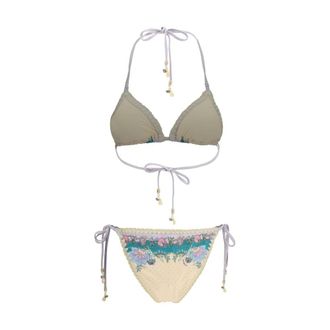 Zimmermann Womens Beige Polyamide Bikini Clothing