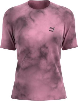 Compressport Performance S/S T-Shirt Laufshirt f&uuml;r Damen | rosa/lila
