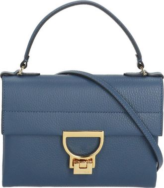 Coccinelle Structured Pebbled Leather Arlettis Bag