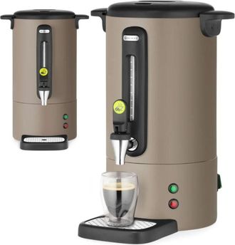 OEM Cafetera Con Grifo Y Bandeja De Goteo 7 L 1050 W - Color Topo