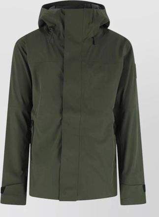 Canada Goose hooded coat adjustable cuffs side pockets