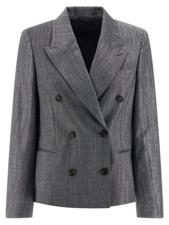 Brunello Cucinelli Blazer Twill Sparkling