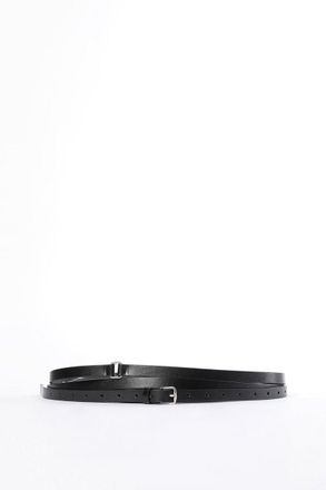 Ann Demeulemeester Kepa 1,5cm Triple Wrap Belt Oily Calf Skin