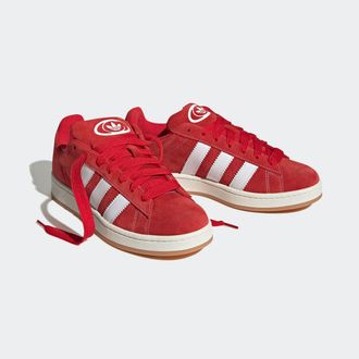 adidas Sneaker ADIDAS ORIGINALS CAMPUS 00S, Herren, Gr. 38,5, rot (better scarlet, cloud wei&szlig;, sanftes wei&szlig;), Leder, Schuhe Sneaker