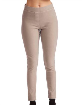 French Kyss High Rise Jegging In Oatmeal