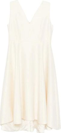 Curiel Midi Dresses, female, Beige, Size: XS Tulip Dress