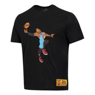 Nike Space Jam 2 Sports Short Sleeve Mens Black DH3832-010