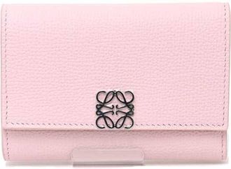 Loewe Pink Leather Wallet (Tri-Fold) (Pre-Owned)