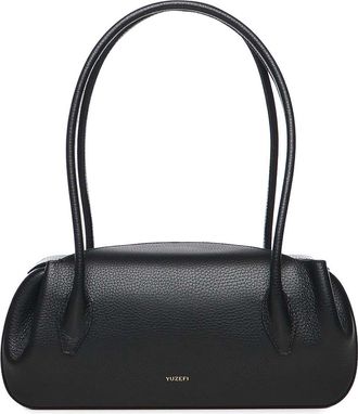 Yuzefi Leather Oyster Shoulder Bag
