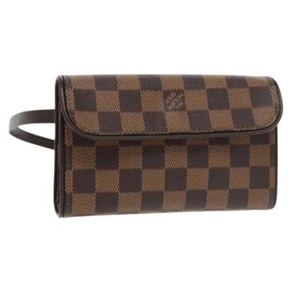 Louis Vuitton Pre-owned Belt Bags, female, Brown, Size: ONE SIZE Pre-owned Vintage Canvas Crossbody Bag