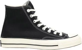 Converse Chuck 70 High Top Shoes in Solid Black Canvas with High-Top Design