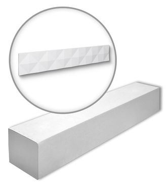 NMC Nmc - Pyramid-box Arstyl Noel Marquet 1 Scatola 4 Pezzi 3d Rivestimento Murale Design Moderno Bianco 0,88 M2