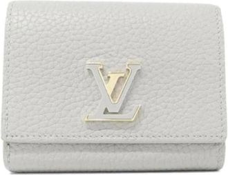 Louis Vuitton Pre-owned Wallets, female, Gray, Size: ONE SIZE Pre-owned Vintage Bi-fold Wallet