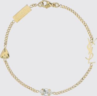 Saint Laurent Bracciale Cassandre in ottone