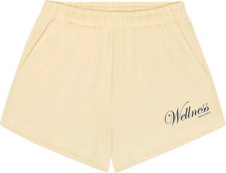 Sporty & Rich Donna, Pantaloncini, Beige, XS, new