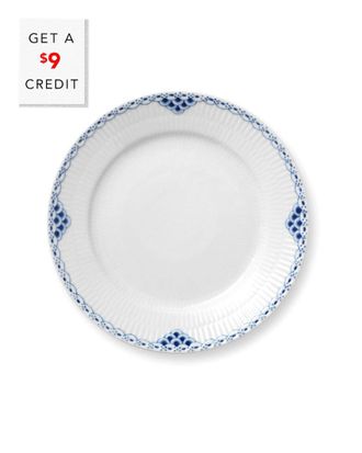 ROYAL COPENHAGEN Princess Dessert Platewith $9 Credit