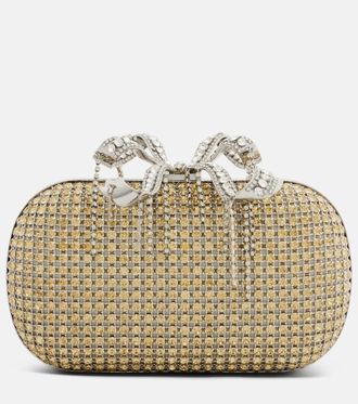 Self Portrait Clutch Box con cristales