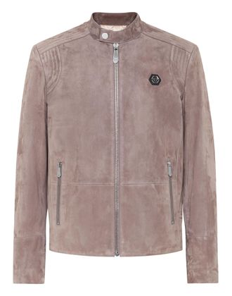 Philipp Plein Leren Jas