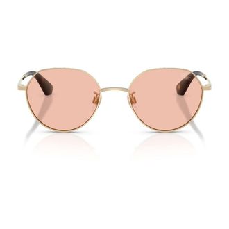 Burberry Sunglasses, unisex, Yellow, Size: 51 MM Irregular Round Sunglasses