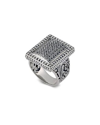 Samuel B. Silver 1.26 Ct. Tw. White Topaz Ring