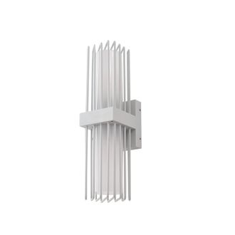 Lucande Lucande - L&aacute;mpara De Pared Exterior chandan En Blanco Aluminio