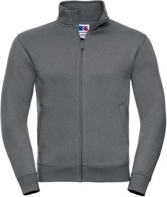 Russell Athletic Russell Heren Authentiek Sweatjack (Convoy Grijs Effen)