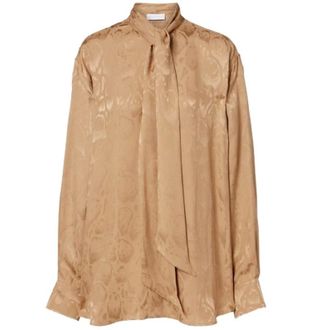 Stella McCartney Blouse - Dames - Blouses & Shirts - Beige - Maat: 2XS