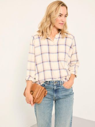 Fat Face FatFace Bessie Ivory Check Shirt