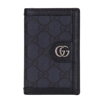 Gucci Bi-fold Wallet - male - Gucci - Wallets & Cardholders - Blue - ONE SIZE - Accessories