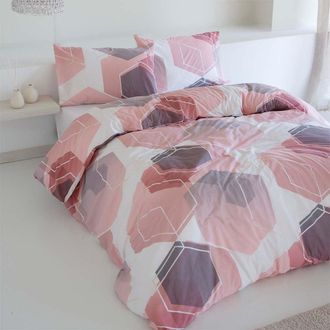 COTTON ARTEAN Funda n&oacute;rdica 50% algod&oacute;n - 50% poli&eacute;ster nude 260x240 cama 180